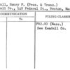 Kendall, Henry P. (Pres. & Treas.)