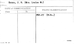 Kenna, J.N. (Mrs. Louise M.)