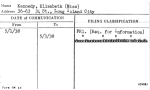 Kennedy, Elizabeth (Miss)