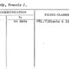 Kennedy, Francis J.