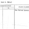 Kenney, Ruth E. (Miss)
