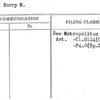 Kent, Harry W.