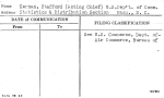 Kernan, Stafford (Acting Chief) U.S. Dep't. of Comm. Statistics & Distribution Section Wash., D.C.
