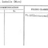 Kerner, Isabelle (Miss)