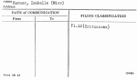 Kerner, Isabelle (Miss)