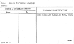 Kesco Airplane Luggage