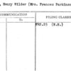 Keyes, Henry Wilder (Mrs. Frances Parkinson)