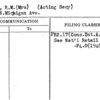 Kiefer, R.M. (Mrs) (Acting Secy)