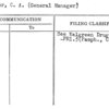 Kilner, C.A. (General Manager)