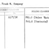 King, Frank W. Company