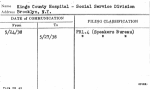 Kings County Hospital - Social Service Division