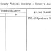 Kings County Medical Society - Women's Auxiliary