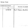 Kinne, Helen Club