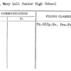 Kinne, Mary Lull Junior High School
