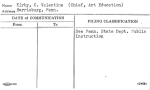 Kirby, C. Valentine (Chief, Art Education)