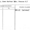 Kitch, James Barbour (Mrs. Frances B.)