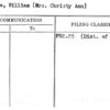 Kittle, William (Mrs. Christy Ann)