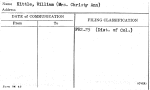 Kittle, William (Mrs. Christy Ann)