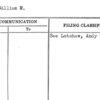 Kitz, William M.