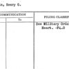 Klein, Henry G.