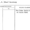 Kliers, F. (Miss) Secretary
