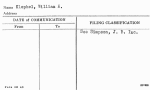 Klophel, William A.