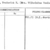 Knapp, Frederick E. (Mrs. Wilhelmina Woolworth)
