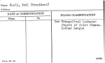 Knell, Emil (President)