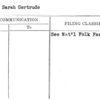 Knott, Sarah Gertrude