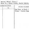 Knox, Madora (Miss) (Pres.)