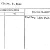 Koch, Claire, B. Miss