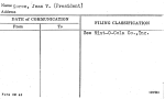 Koree, Jean V. (President)