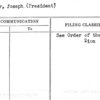 Kraemer, Joseph (President)