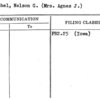 Kraschel, Nelson G. (Mrs. Agnes J.)