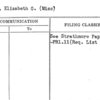 Kraus, Elizabeth G. (Miss)