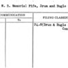 Kummli, W.B. Memorial Fife, Drum and Bugle Corps