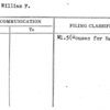 Kurz, William F.
