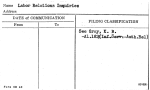 Labor Relations Inquiries