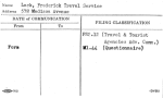 Lack, Frederick Travel Service