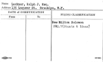 Lackner, Rolph J. Esq.