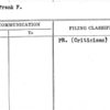 Ladd, Frank F.