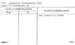 Lafayette Instruments, Inc.