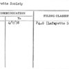 Lafayette Society