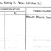 Laffoon, Harvey F. (Mrs. Lillian E.)