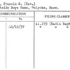 Lahey, Francis M. (Rev.)