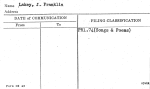 Lakey, J. Franklin