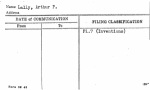 Lally, Arthur P.