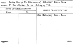 Lamb, George N. (Secretary) Mahogany Assn. Inc.