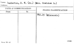 Lamberton, H.M. (Jr.) (Mrs. Gretchen L.)