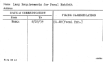 Lamp Requirements for Focal Exhibit